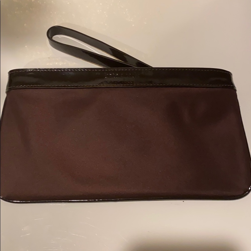 Brown wristlet COACH